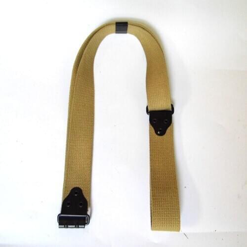 US SOLDIER THOMPSON RIFLE CANVAS GUN SLING WWII U.S. MILITRAY STRAP REPRODUCTION