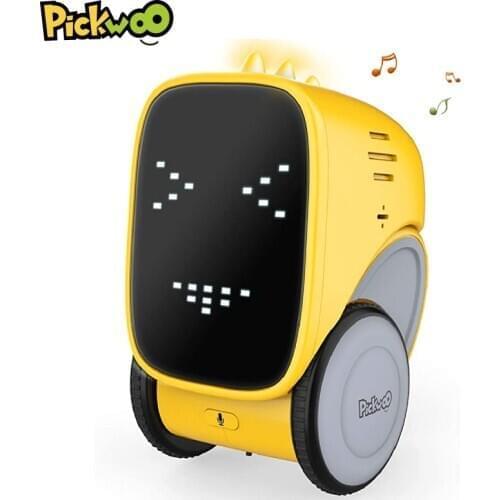 Pickwoo Voice Gesture control Smart Robot Artificial Intelligent Interactive Educational Touch Induction Singing Dancing Robot