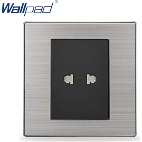 2019 Hot Sale 2 Pin Socket Wallpad Luxury Wall Power Socket For EU US Plug