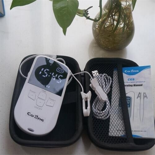 CES Sleep Aids For Insomnia Therapy Anti Anxiety Depression Migraine Treatment Device Cranial Electrotherapy Stimulator