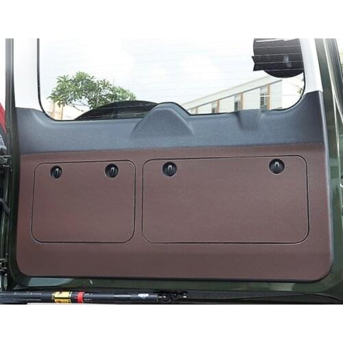 Trunk tailgate protection pad luggage case toolbox tail door pad leather upholstery modification For Haval H9 2015-2019