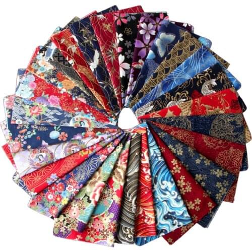 24cm*21cm/Piece,Bronze 28 Color Patchwork Combination,cotton fabric,Doll Clothes Headdress DIY Handmade Materials,Handmade Cloth