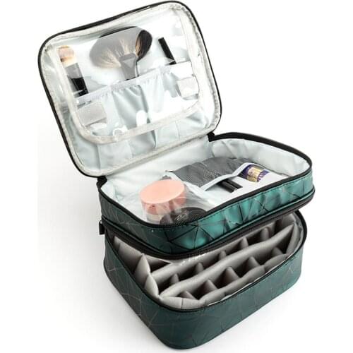 30 Bottles Essential Oil Carry Bag Essential Oil Carrying Case Travel Nail Storage Organizer Cosmetics Storage Box Bag Portable