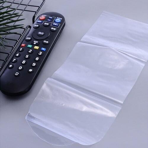 5Pcs Heat Shrink Film Clear Video TV Air Conditioner Remote Controller Protector Cover Home Dust Waterproof Protective Case