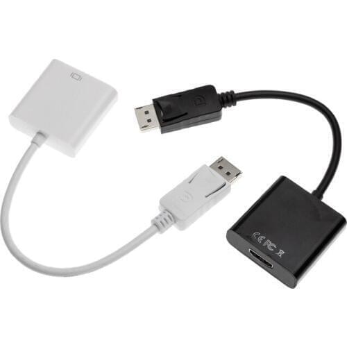 Displayport DP to HDMI Adapter Cable DP Displayport Male To HDMI Female Converter Adapter Cable For PC Laptop