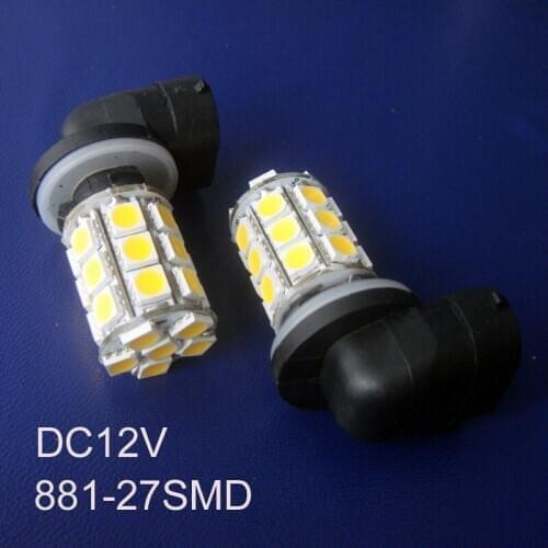 High-intensity 12V 881 Car Led Fog Lamp,881 Led Bulb Lamp Light,12V 881 Auto Led free shipping 5pcs/lot
