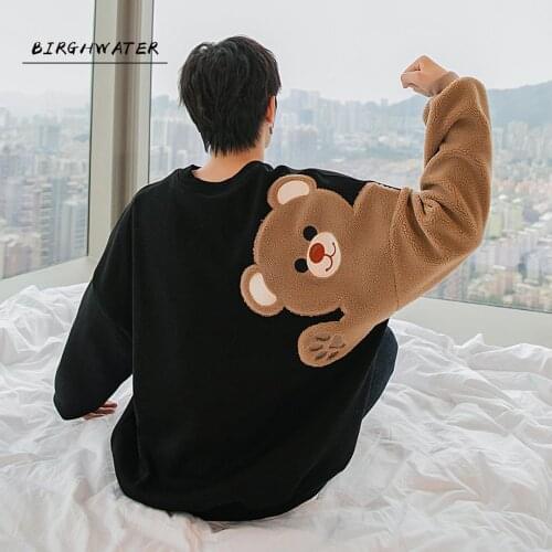 BIRGHWATER Mens Winter Hoodies