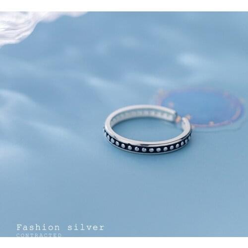 Bohemian Round Beads Rings For Women Boho Rings Party Trend Korean Creative Geometric Irregular Jewelry Gift