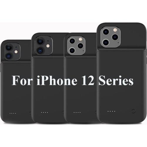 6800mAh Battery Case for iPhone 12 Pro Max 12 Mini Power Bank Charging Case for iPhone 12 12Pro 12 Pro Max Battery Charger Case