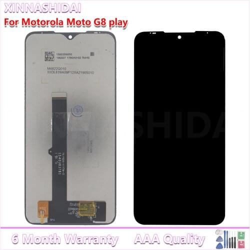 6.2" Screen For Moto G8 Play XT2015 XT2015-2 LCD Display Digitizer Assembly Replacement For Motorola G8 Play Display
