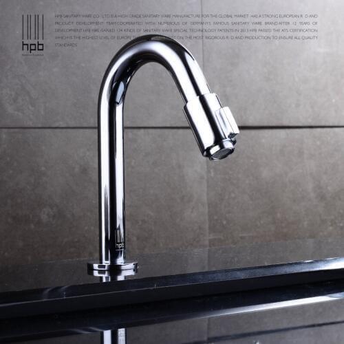 Personality copper bathroom single hole basin faucet brass wash basin wash basin 9002