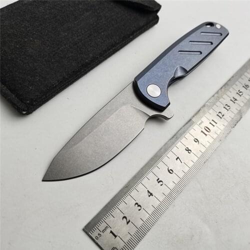 KESIWO m390 folding knife titanium pocket hunting knives blade tactical outdoor survival camping rescue kitchen EDC tool knife