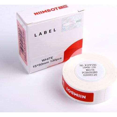Niimbot Adhesive Thermal Label for D11 Printer Printing Label Waterproof Anti-Oil Label Scratch-Resistant Label Sticker Paper