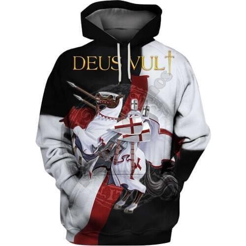 Knights Templar 3D Printed Hoodies Casual Pullover Men For Women Fashion Sweatshirts Sweater Drop Shipping 06