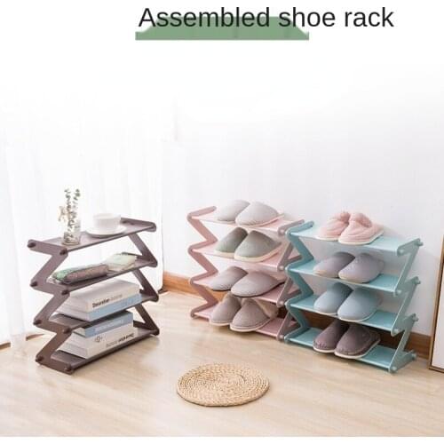 Multifunctional Group Device Object Rack Shoe Rack Student Dormitory Non-woven Multi-layer Simple Storage Rack Room Organizer
