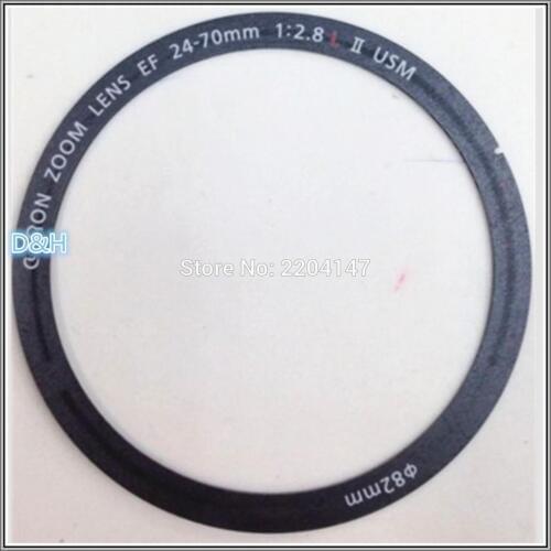 New and original nameplate for Canon EF 24-70mm 2.8L II USM 24-70 COVER FRONT