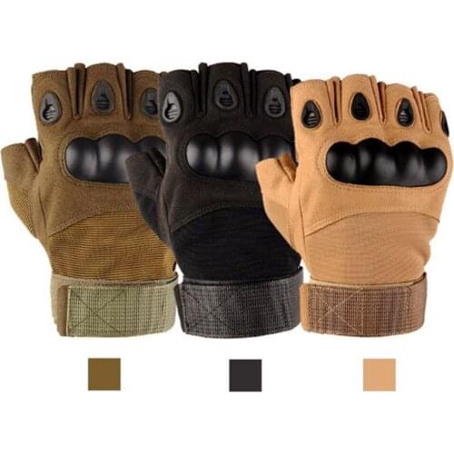 HOT Fashion Mountaineering Women Men Half Finger Gloves Non-slip Breathable Fishing Driving Cycling Handwear Motocycle Fitness