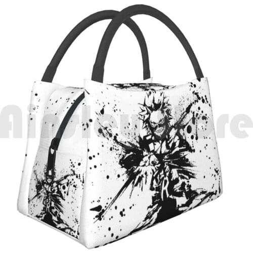 Portable Insulation Bag Kirishima Eijiro Ink Splatter Plus Ultra Katsuki Bakugo Bakugou All Might Midoriya