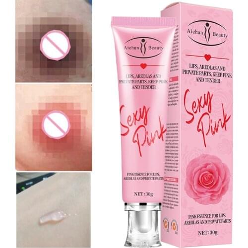 Pink Areola Whitening Cream Armpit Whitening Cream Elbow Knee Legs Thigh Dark Skin Lightening Private Parts Whitening Gel 30g