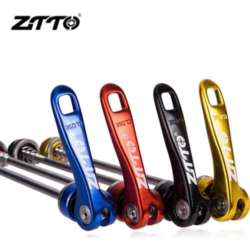 ZTTO MTB SKEWERS 100 135 Bicycle Parts MTB Road Bike QR Alloy Cycling QR Wheel Hub Skewers Set Hub Quick-release Lever HUB PARTS