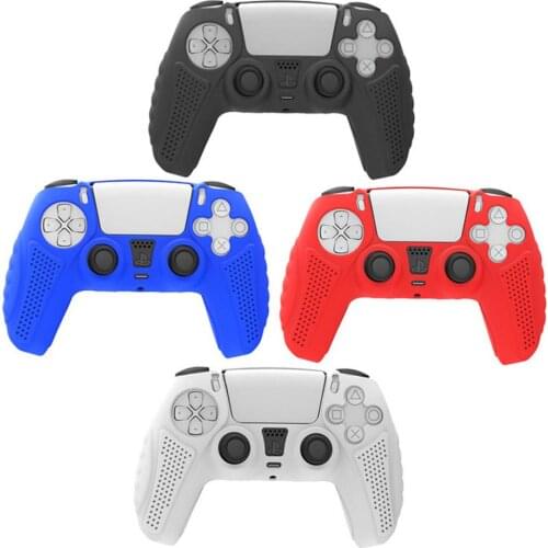 Gamepad Silicone Non-slip Protective Suitable For Playstation5 Accessories PS5 Controller Non-slip Cover Thumb Grip Cap