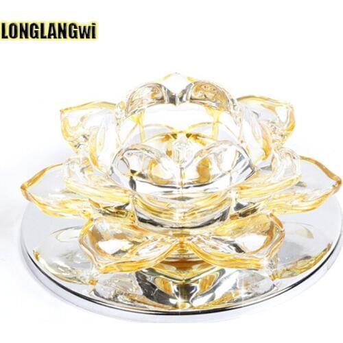 Modern LED Crystal Ceiling Lights foyer hallway flower corridors lights creative balcony