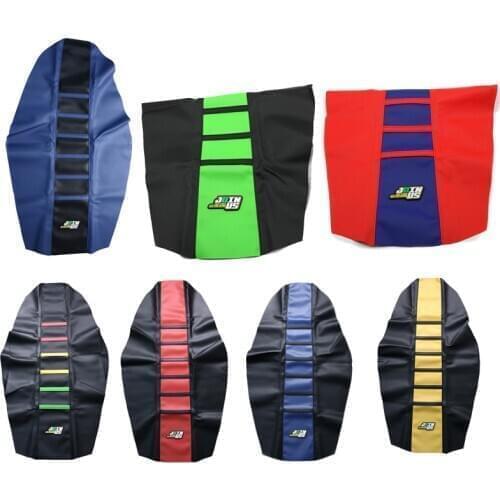 Universal Ribbed Gripper Soft Seat Cover For EXC SX SXF XC XC-W XC-F YZF EXC-F 125 250 350 450 501 701 Dirt Bike Off Road