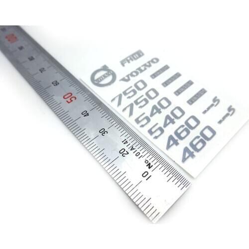 1/14 Rc Truck Tractor Model Tamiya FH16 56360 Model Metal Sticker