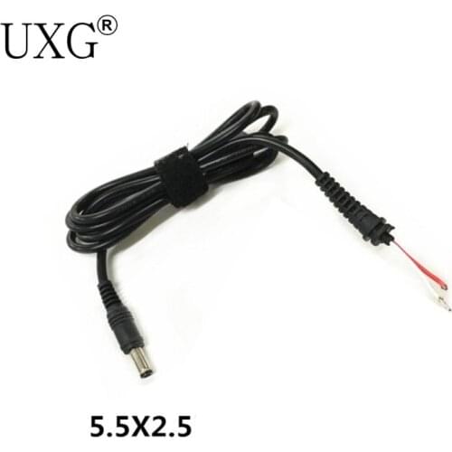 1.2m DC 5.5 x 2.5 5.5*2.5mm Power Supply Plug Connector With Cord / Cable For Toshiba For Asus For Lenovo Laptop Adapter
