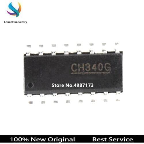 5 pcs/lot 100% New CH340G Original In Stock CH340G SOP16 USB Cable Serial Chip Bigger Discount for the more quantity