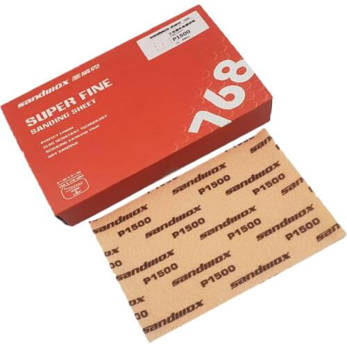 50PC 130mm/85mm Velcro Soft Film Abrasive Wheel Sandpaper 1200 to 3000 Grit Wet/Dry Car Paint Polishing Set Self-Adhesive