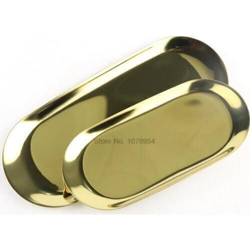 50pcs Stainless steel sterilization tray storage waist tray beauty salon supplies tools Equipment Plate Tray False Nail Tools