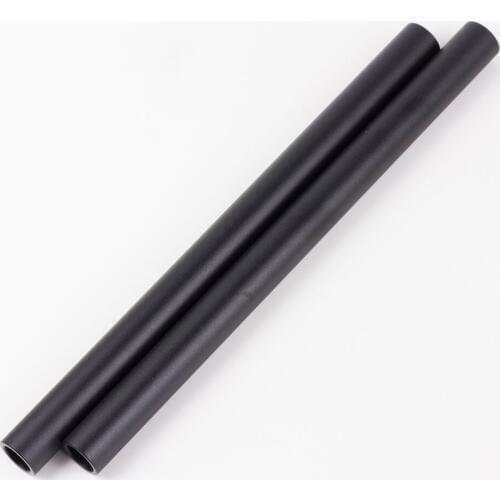 10" inch 25cm Long 19mm Diameter Aluminium Rod Tube Rail fr Camera Rig Armor Cage Support Rail System Follow Focus Matte Box