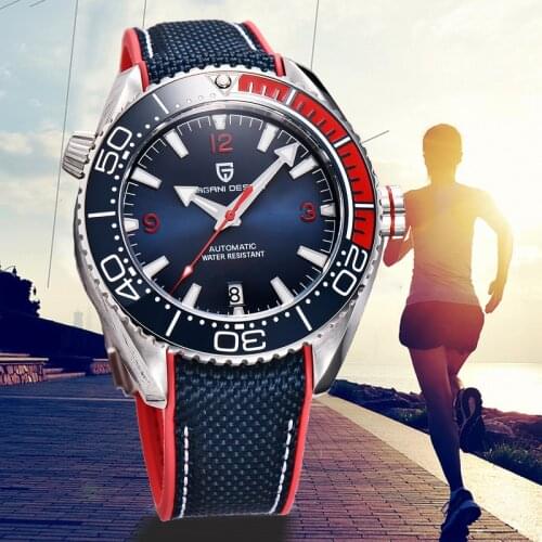 PAGANI DESIGN Fashion Watch For Men NH35 Mechanical Automatic Watch Luxury Sapphire Glass Waterproof Business Clock Montre Homme