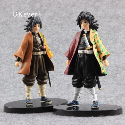 17 cm Kimetsu no Yaiba Tomioka Giyuu Demon Slayer PVC Action Figure Toy Model Dolls
