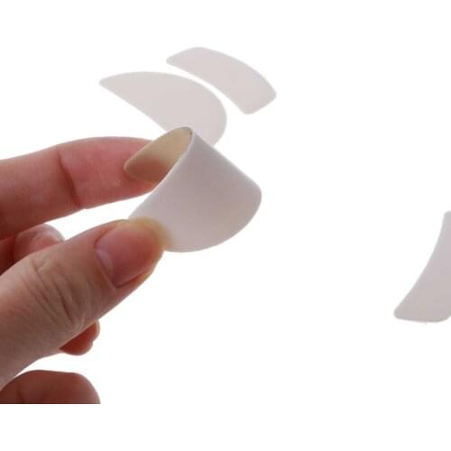 2 Sets/pack Tiger Gaming Mouse Feet Mouse Skate For Roccat BURST PRO Mouse White Mouse Glides Curve Edge