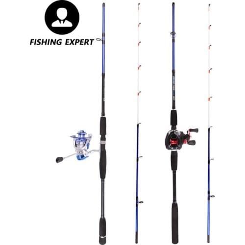 Carbon Fiber Casting Spinning Rod Pole with Reel Wheel Fishing Gear Offshore Angling Carp Octopus Squid Tackle Kastking Pesca