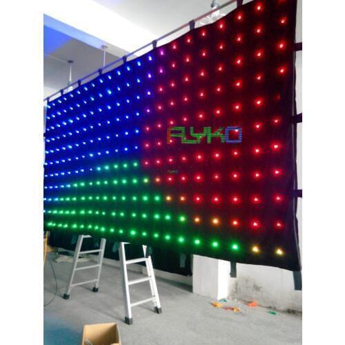 China express p18 led curtain screen new 2019 product ideas free shipping