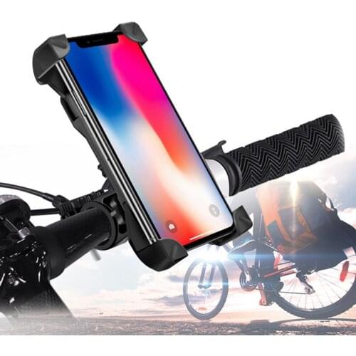 GPS Motorcycle Bracket Stand Bicycle Phone Holder Universal Mobile Phone Holder Bike Handlebar For iPhone 12 Pro Samsung Huawei