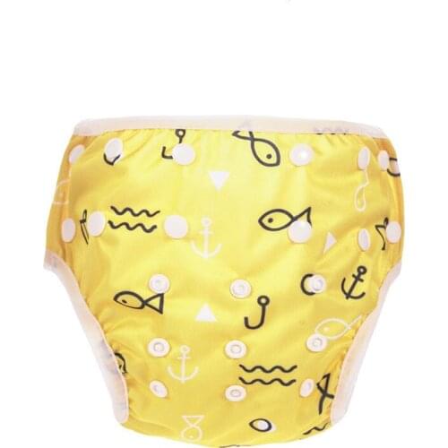 Cute Baby Diapers Reusable Nappies Cloth Diaper Adjustable Diapers Pool Pant Swimming Diaper Cover Eco-friendly Cloth Diaper