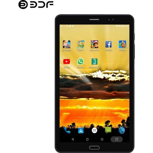 BDF 8 inch Tablet Russian Version Android 7.0 4G Phablet Quad Core 1280*800 IPS 2GB RAM 32GB ROM Tablet PC Dual Cameras Type-C