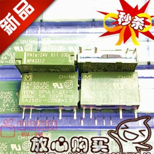 New Off-the-Shelf PA1A-5V Genuine APA3319 12V 4 Feet 5A Relay APAN3124