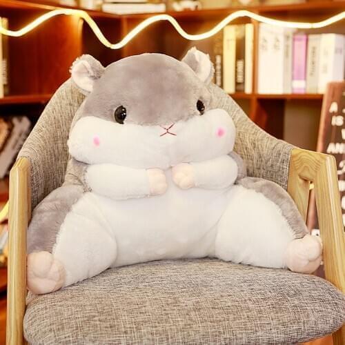 Hamster pillow quilt dual purpose back waist cushion back pillow office back cushion chair love apartment same model