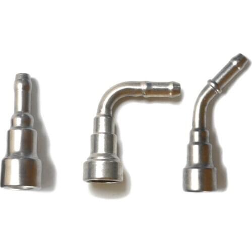 Promotion 3/8" STAINLESS STEEL HEAVY DUTY PUSH LOCK FUEL LINE HOSE CONNECTOR METAL COUPLING