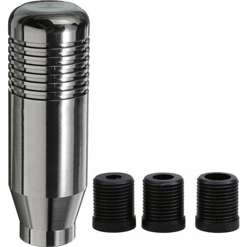 Titanium Aluminum 8.5cm Car Racing JDM Manual Gear Stick Shift Knob Alloy Shifting Knob With Three Thread Sleeves