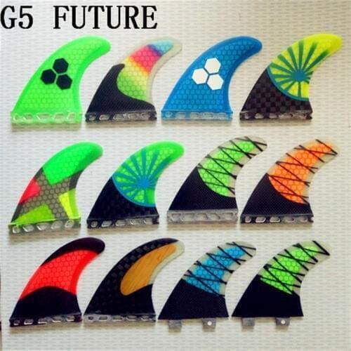 Free shipping Micfin surfboard future fiberglass honeycomb surfing fins G5 surfing fins pranchas de surf quilhas future fin