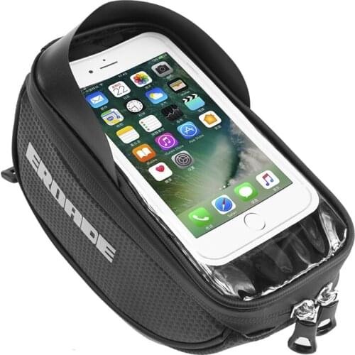 Touch Screen Handlebar Bike Bag Zipper Wear-Resisting Currency Quick Disassembly Waterproof Reflection Bicycle Accessories