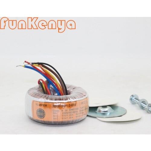 TALEMA Import Transformer 30W Multiple Specifications Dual 9V 12V 15V 18V 25V Toroidal Transformer 30VA