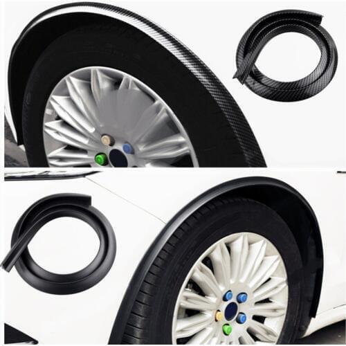 Universal Car Fender Protector Strips Auto Wheel Tire Edge Eyebrow Stickers Car Anti collision Decoration Strips Car Stickers