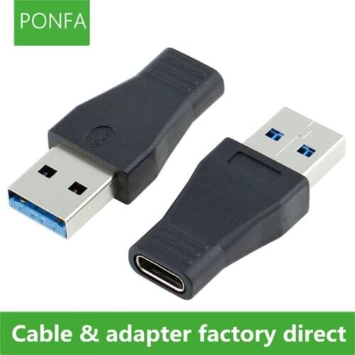 USB-C Female to USB 3.0 Male Port adapter USB 3.1 Type C to USB3.0 Type-A Card Drop